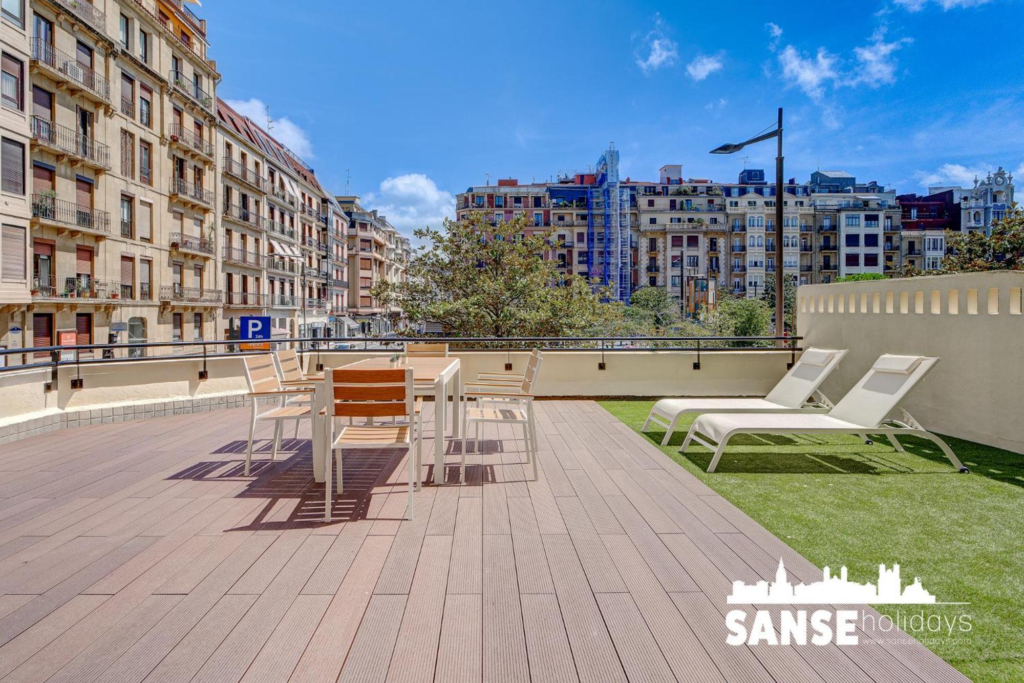 Apartamentos Gran Via By Sanse Holidays San Sebastian Exterior photo